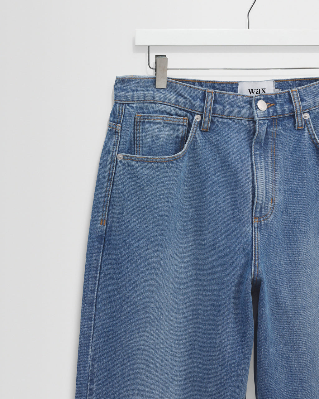 Felix - Vintage Antique Blue Loose Fit Denim Jeans