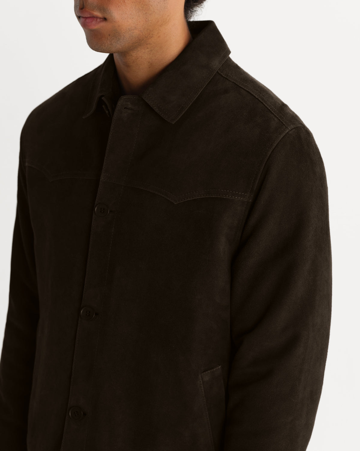 Fen - Brown Suede Jacket