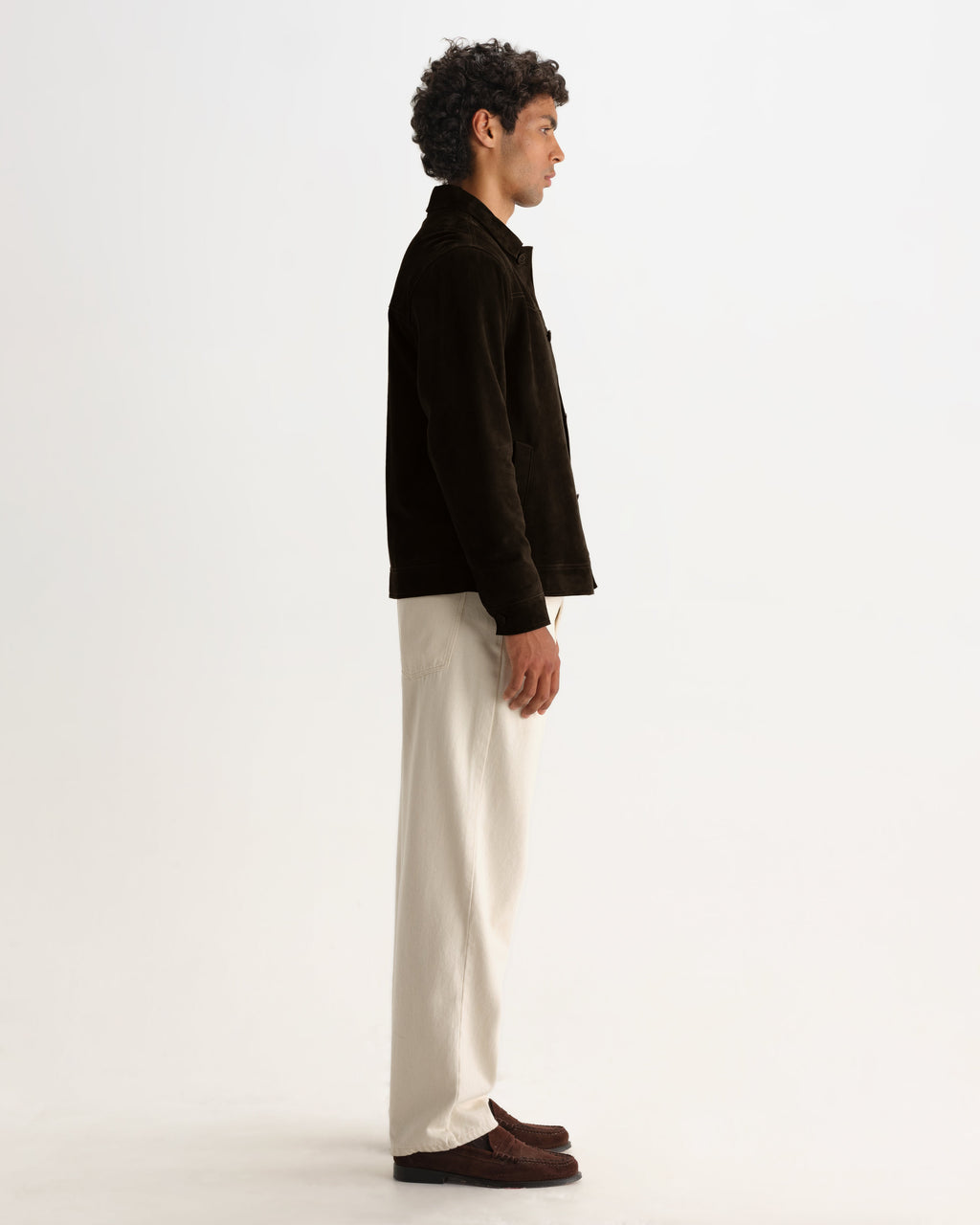 Fen - Brown Suede Jacket