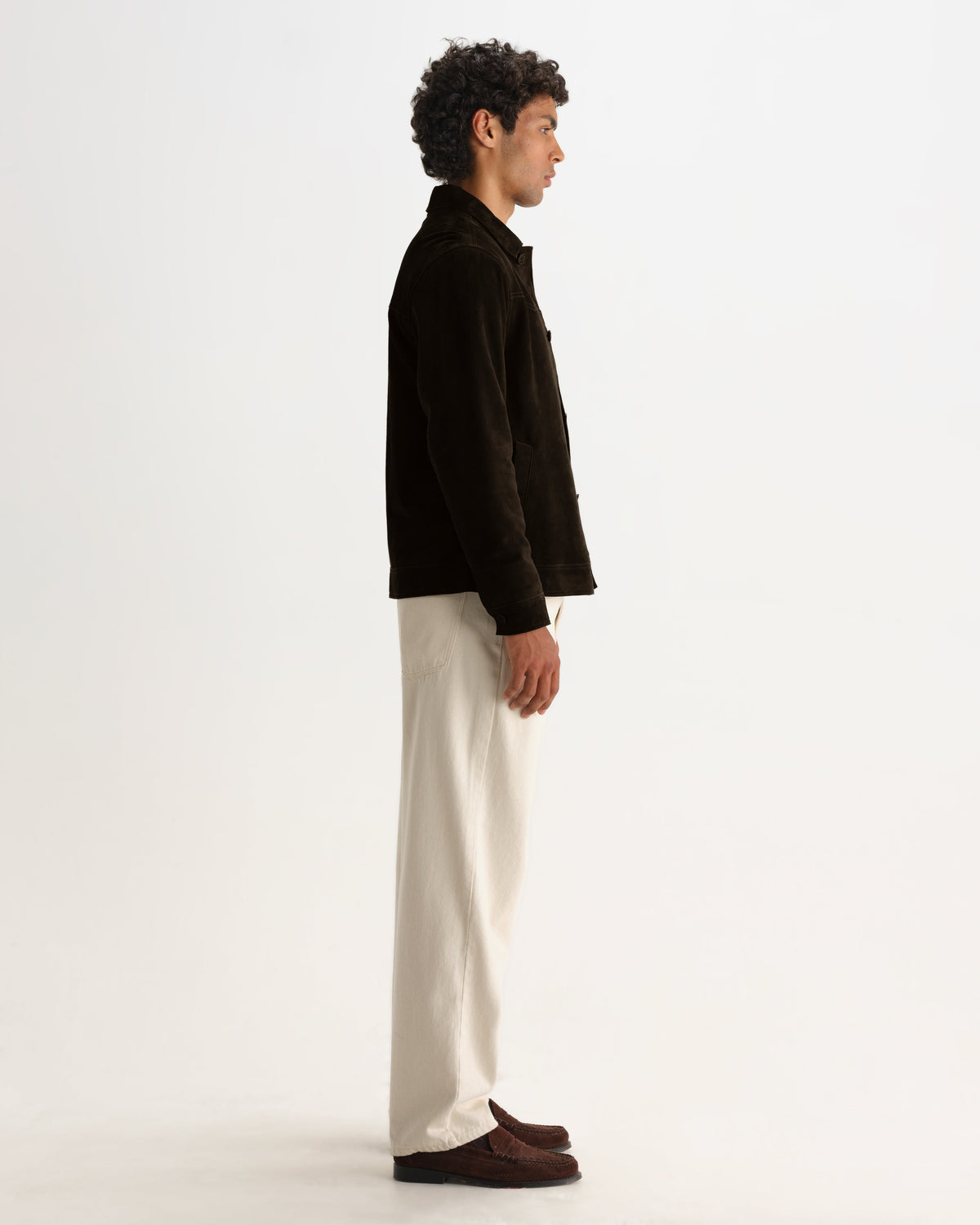 Fen - Brown Suede Jacket