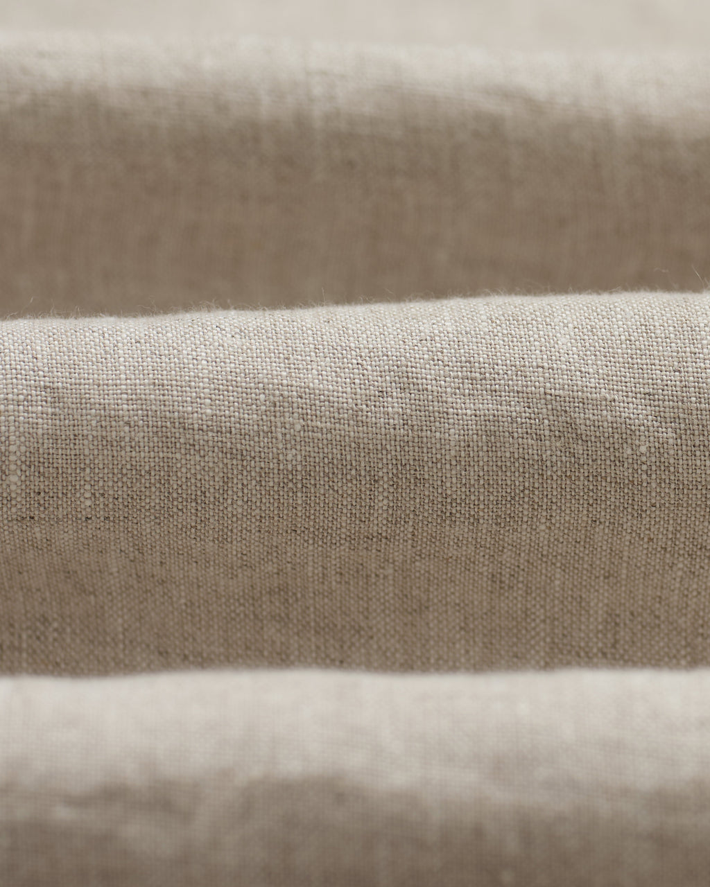 Glencoe - Beige Washed Linen Loose Fit Trousers
