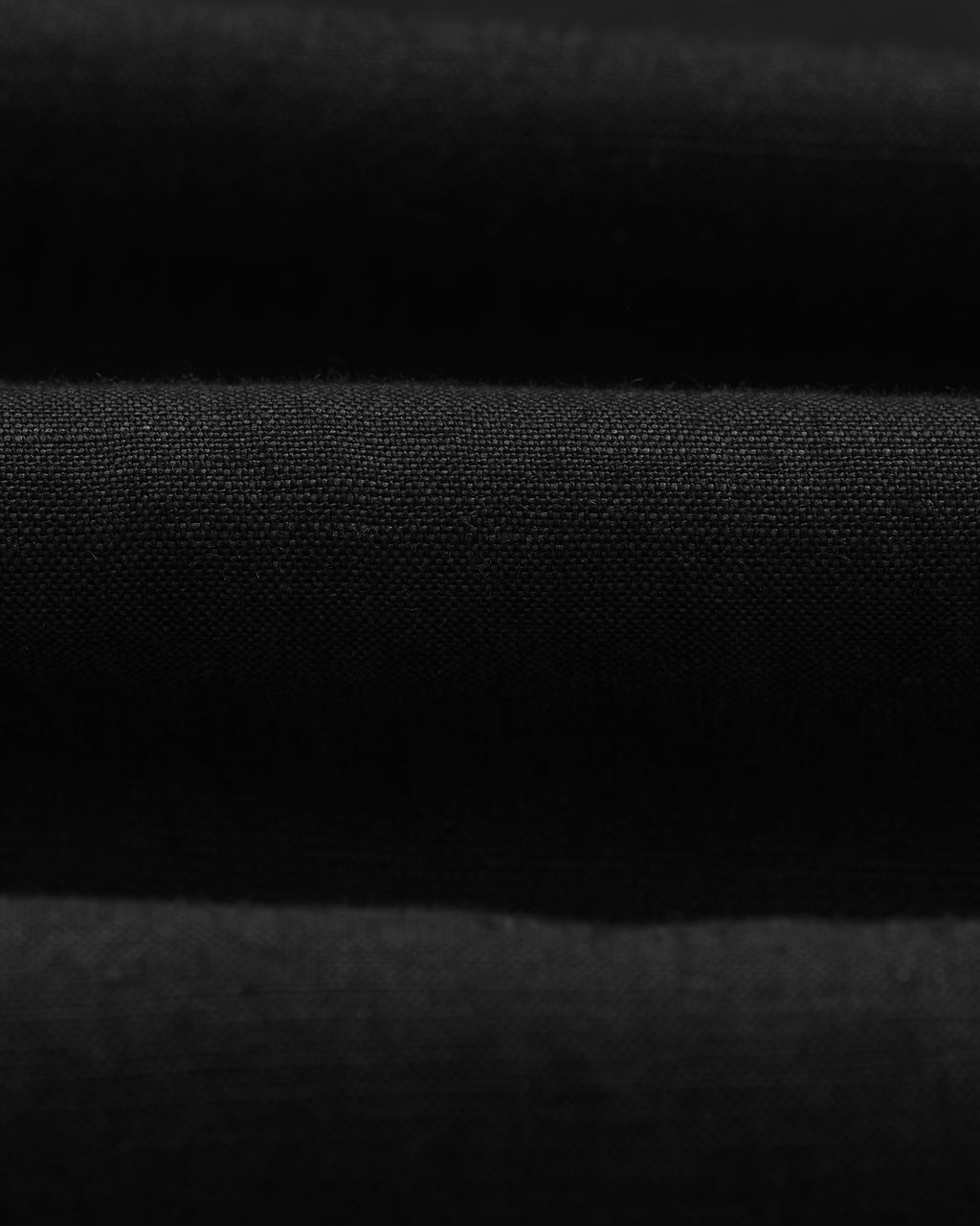 Glencoe - Black Washed Linen Loose Fit Trousers