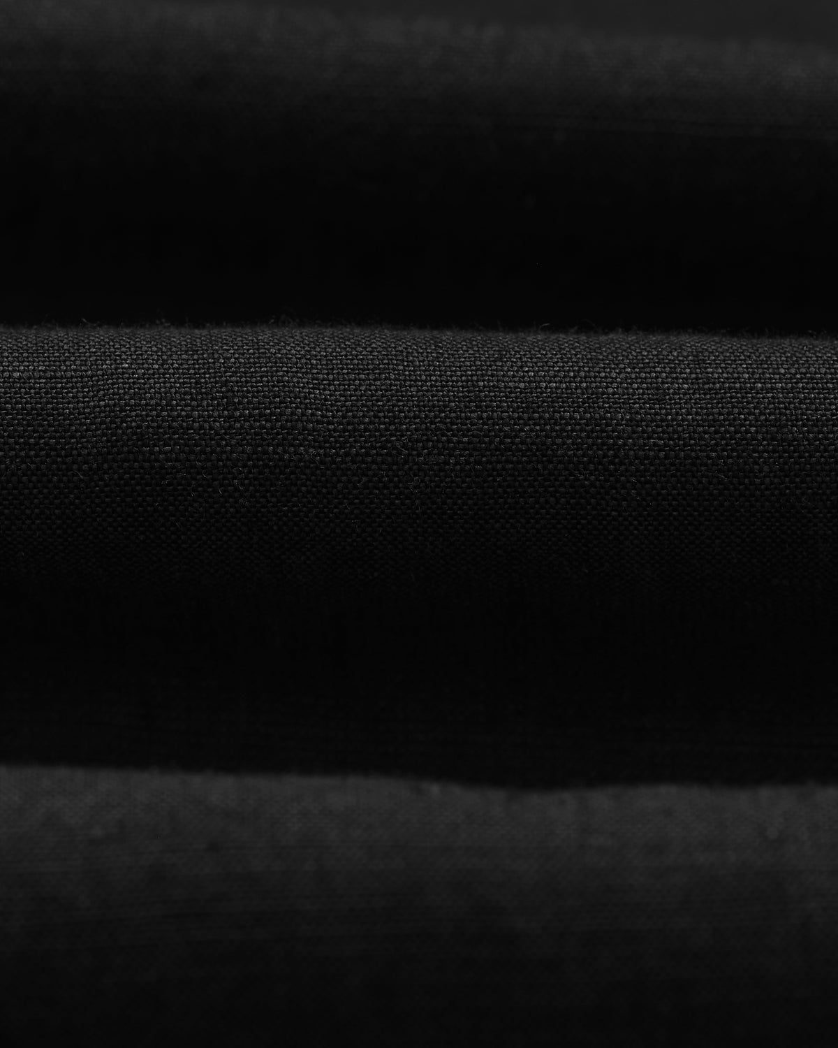 Glencoe - Black Washed Linen Loose Fit Trousers