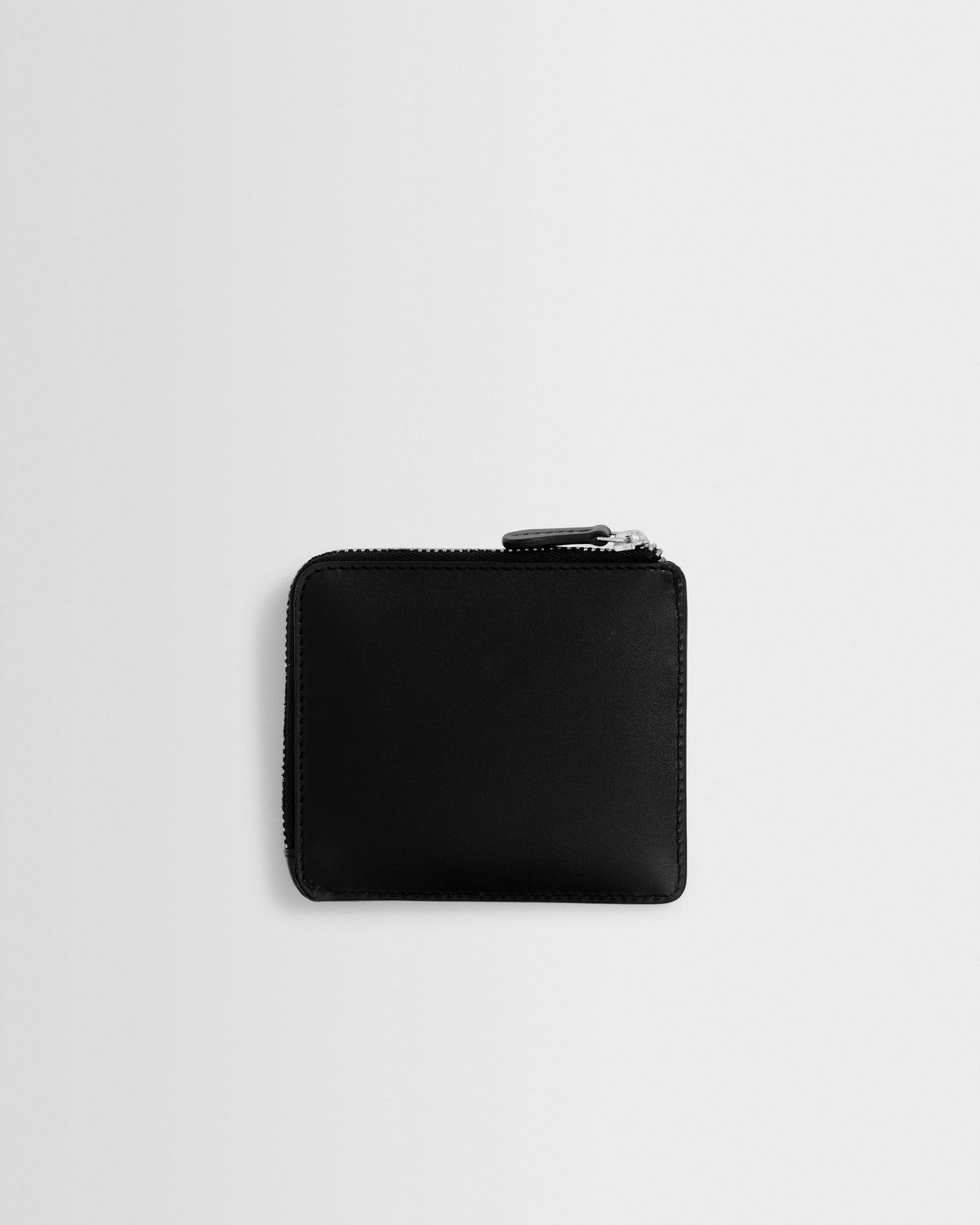 Harford - Black Leather Zip Wallet