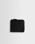 Harford - Black Leather Zip Wallet
