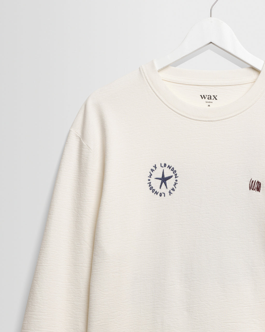 Hayden - White And Multicolour Graphic Cotton Long-Sleeve T-Shirt