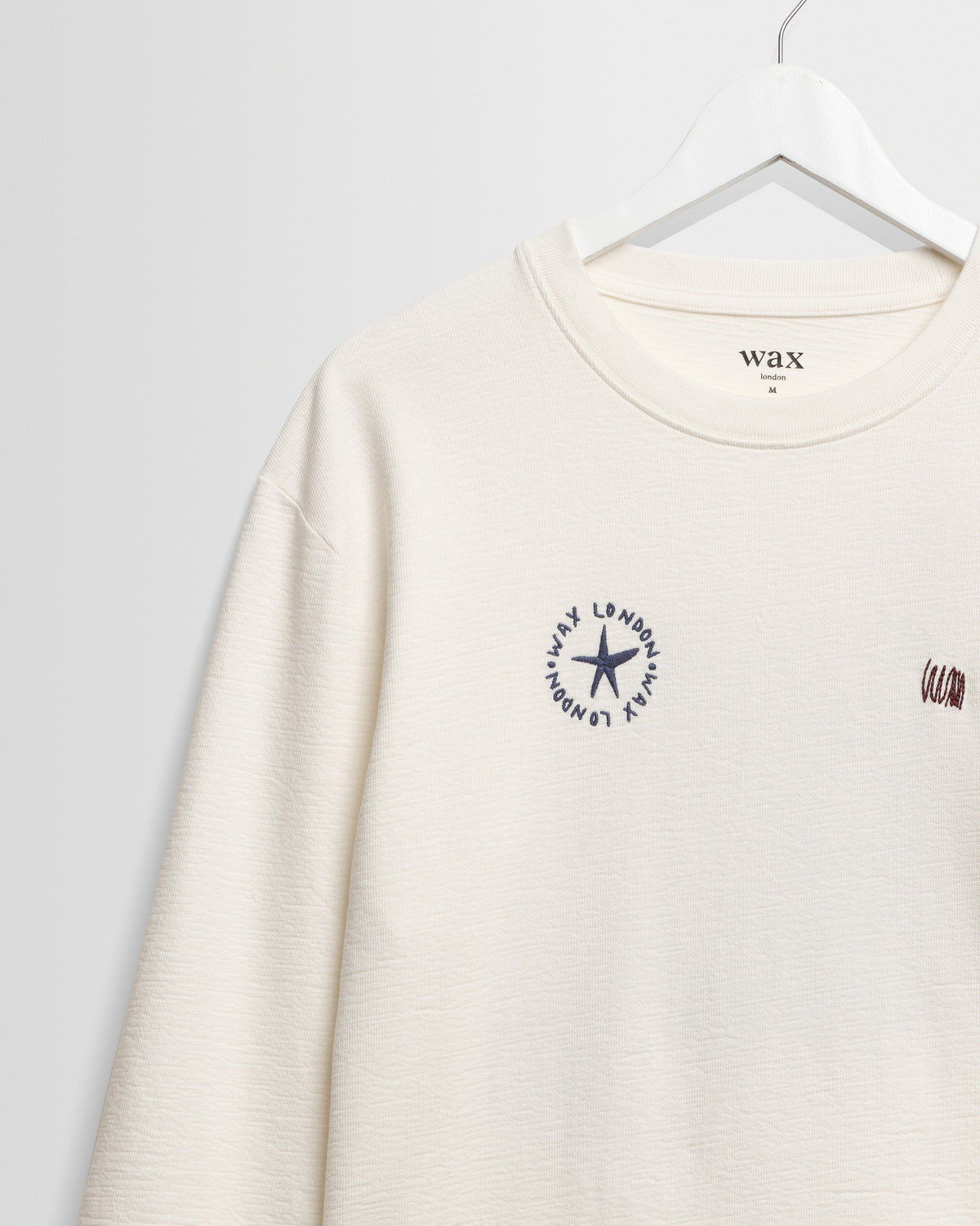 Hayden - White And Multicolour Graphic Cotton Long-Sleeve T-Shirt