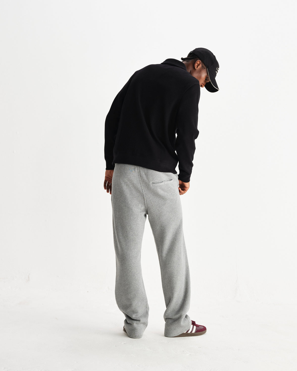 Hays - Black Structured Waffle Overshirt