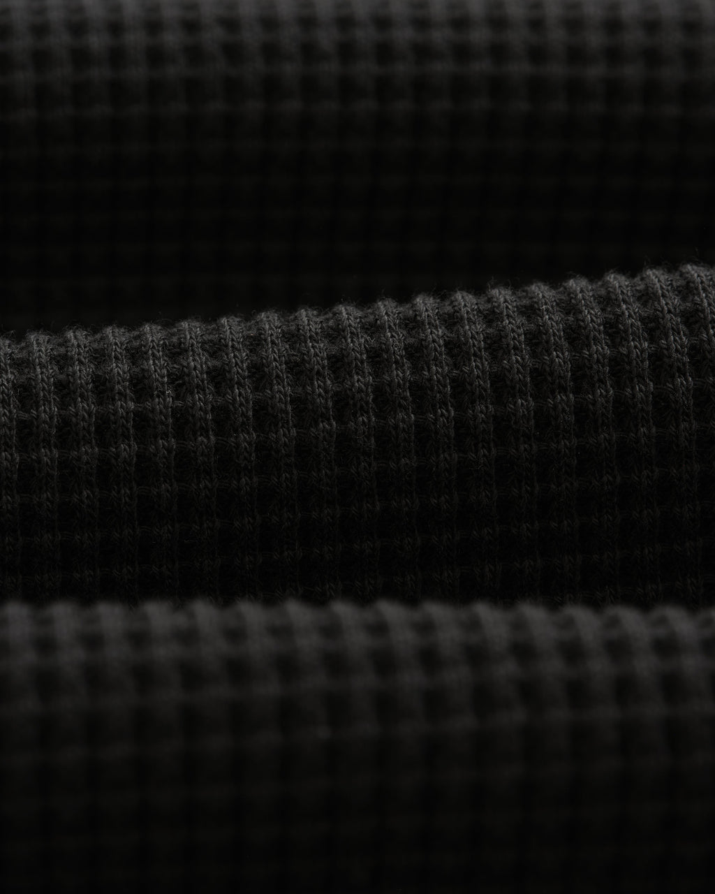 Hays - Black Structured Waffle Overshirt