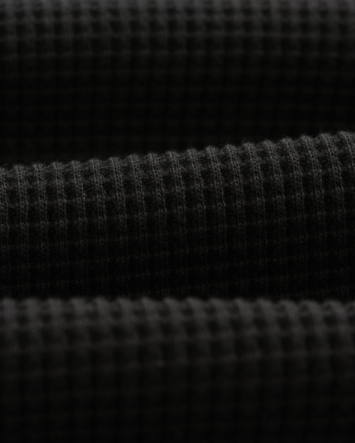 Hays - Black Structured Waffle Overshirt