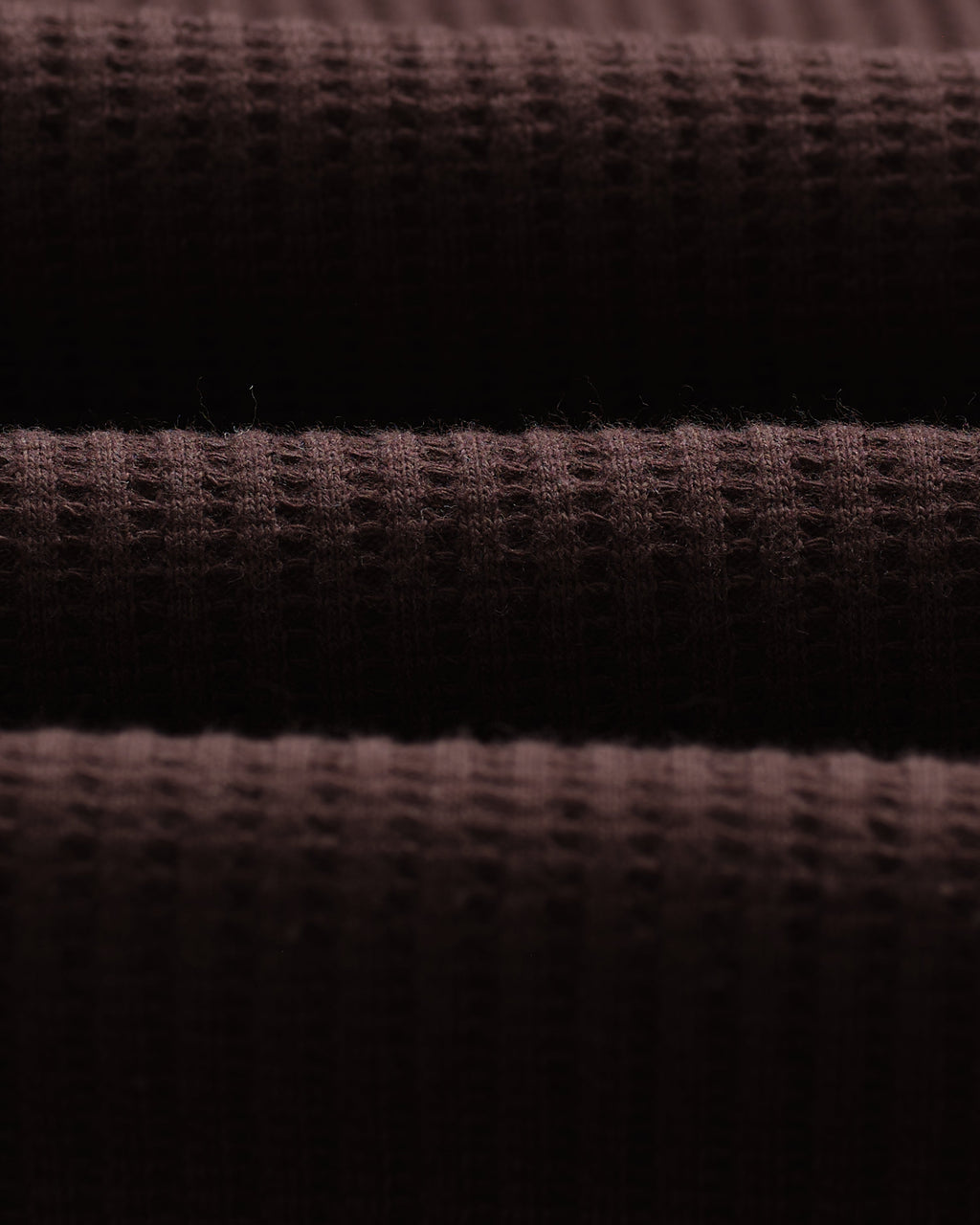 Hays - Dark Brown Structured Waffle Overshirt