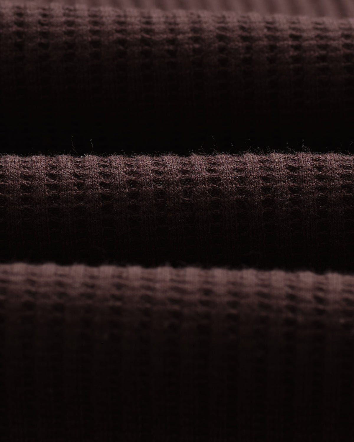Hays - Dark Brown Structured Waffle Overshirt
