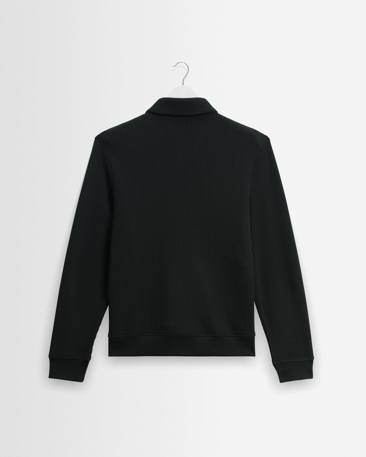 Hays - Dark Green Structured Waffle Overshirt