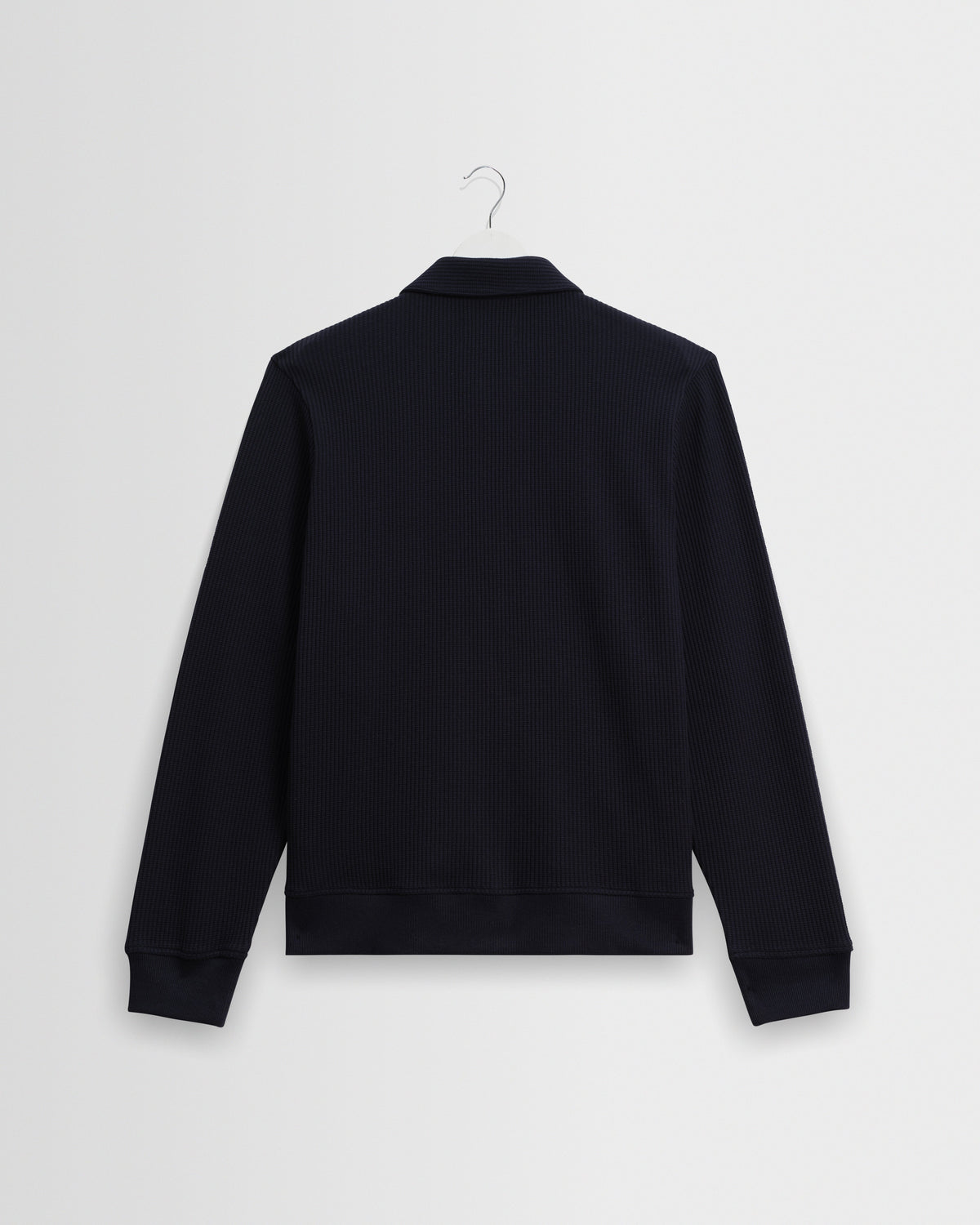 Hays - Navy Structured Waffle Overshirt