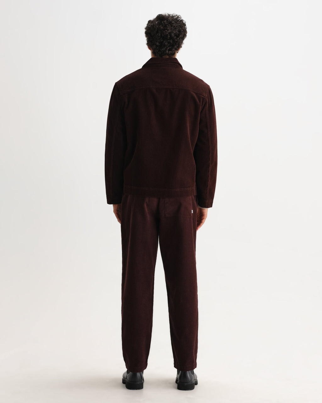 Healey - Dark Brown Corduroy Chore Jacket