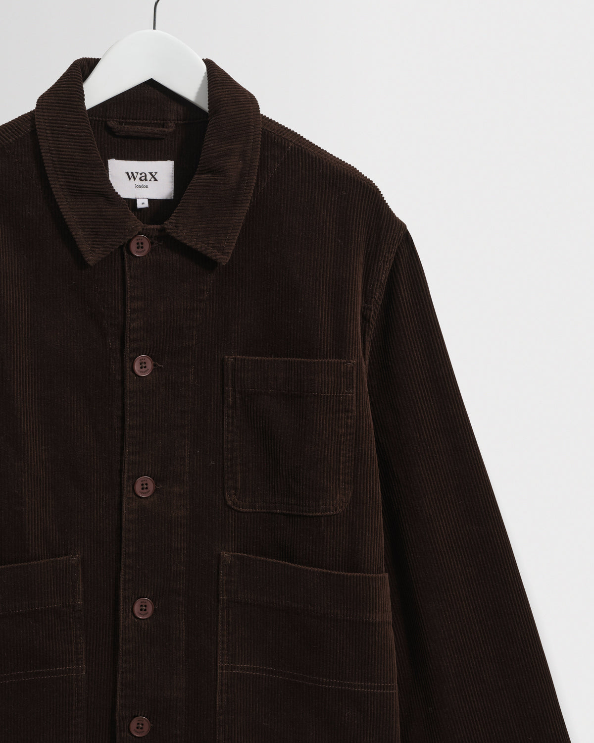 Healey - Dark Brown Corduroy Chore Jacket