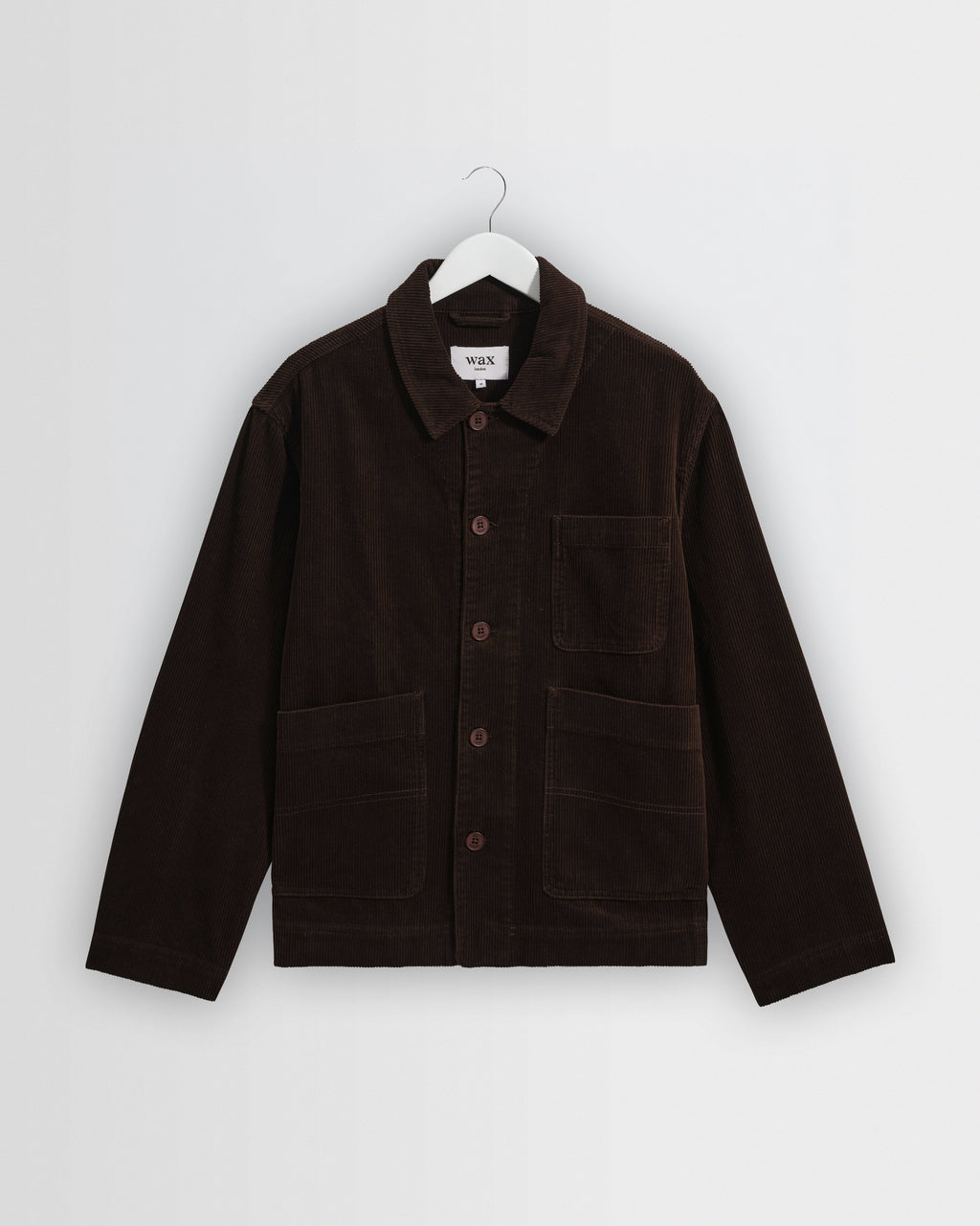Healey - Dark Brown Corduroy Chore Jacket
