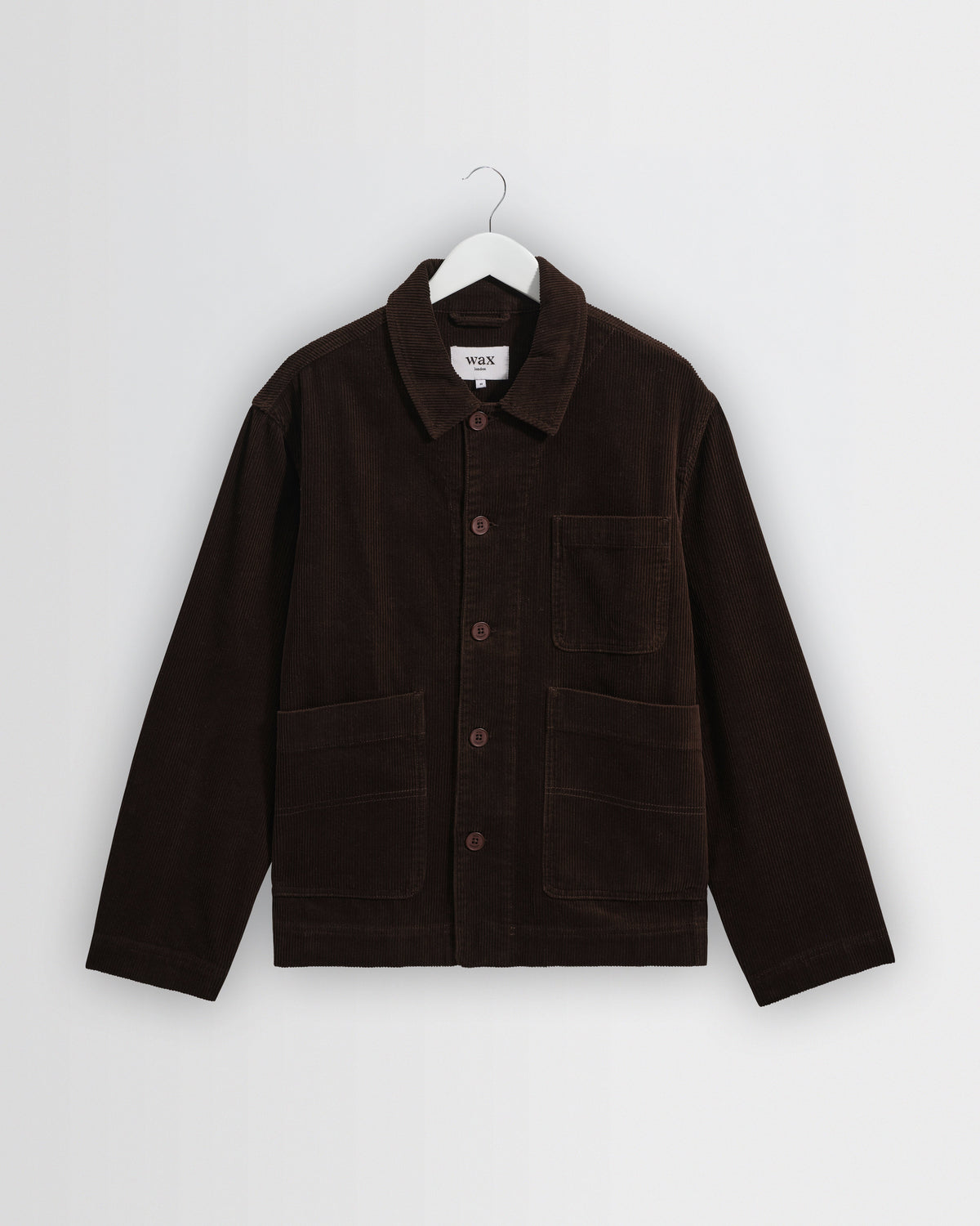Healey - Dark Brown Corduroy Chore Jacket