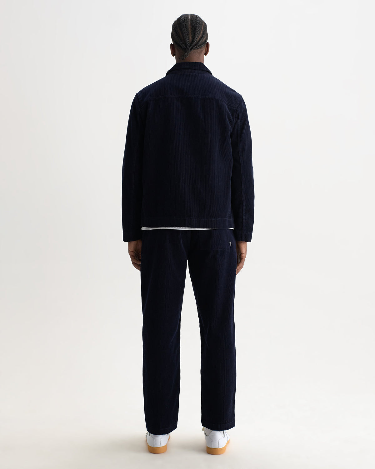 Healey - Navy Corduroy Chore Jacket