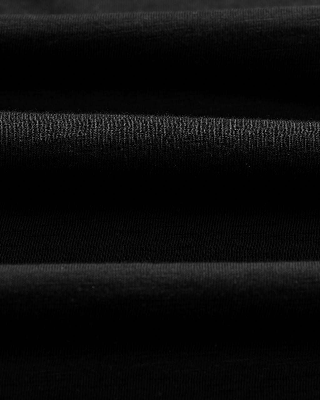 Hill - Black Slub Organic Cotton Henley T-Shirt