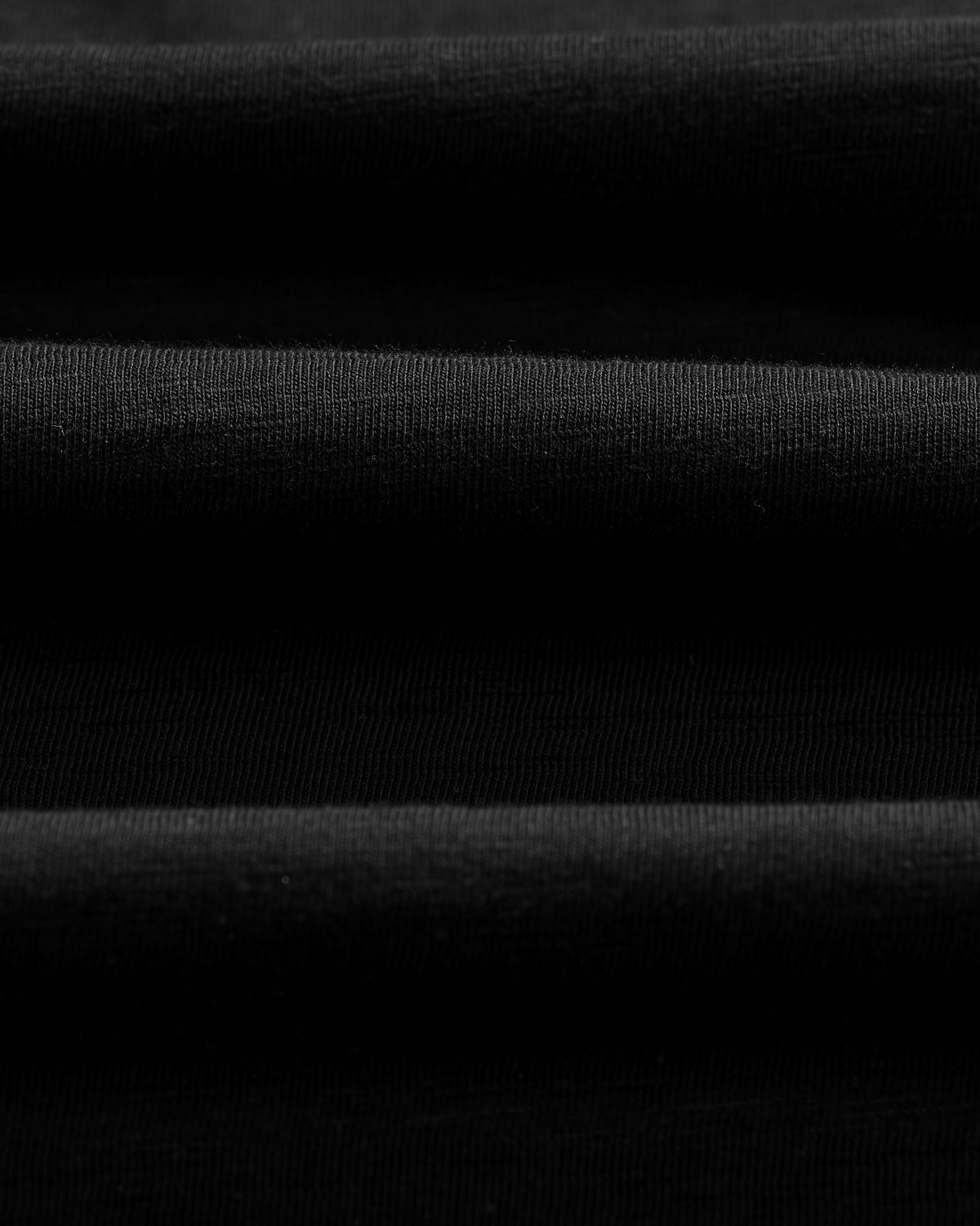 Hill - Black Slub Organic Cotton Henley T-Shirt