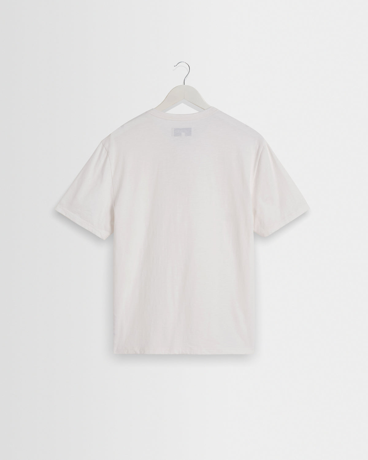 Hill - Off White Slub Organic Cotton Henley T-Shirt