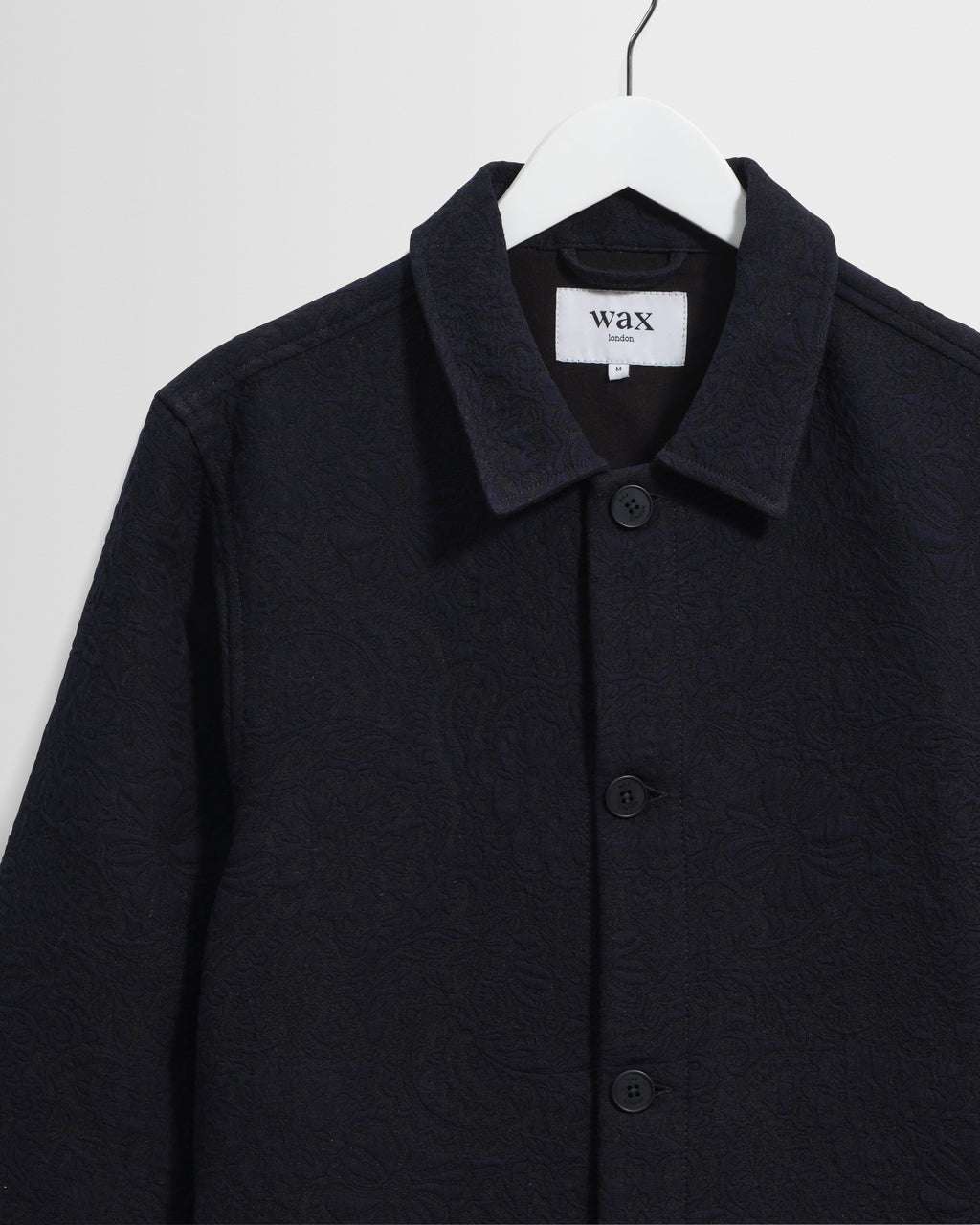Iggy - Navy And Black Tonal Jacquard Jacket