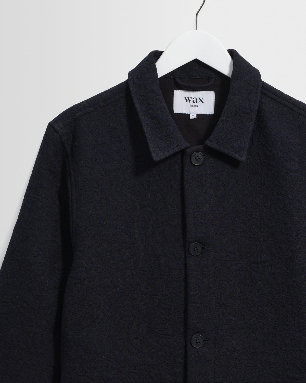 Iggy - Navy And Black Tonal Jacquard Jacket