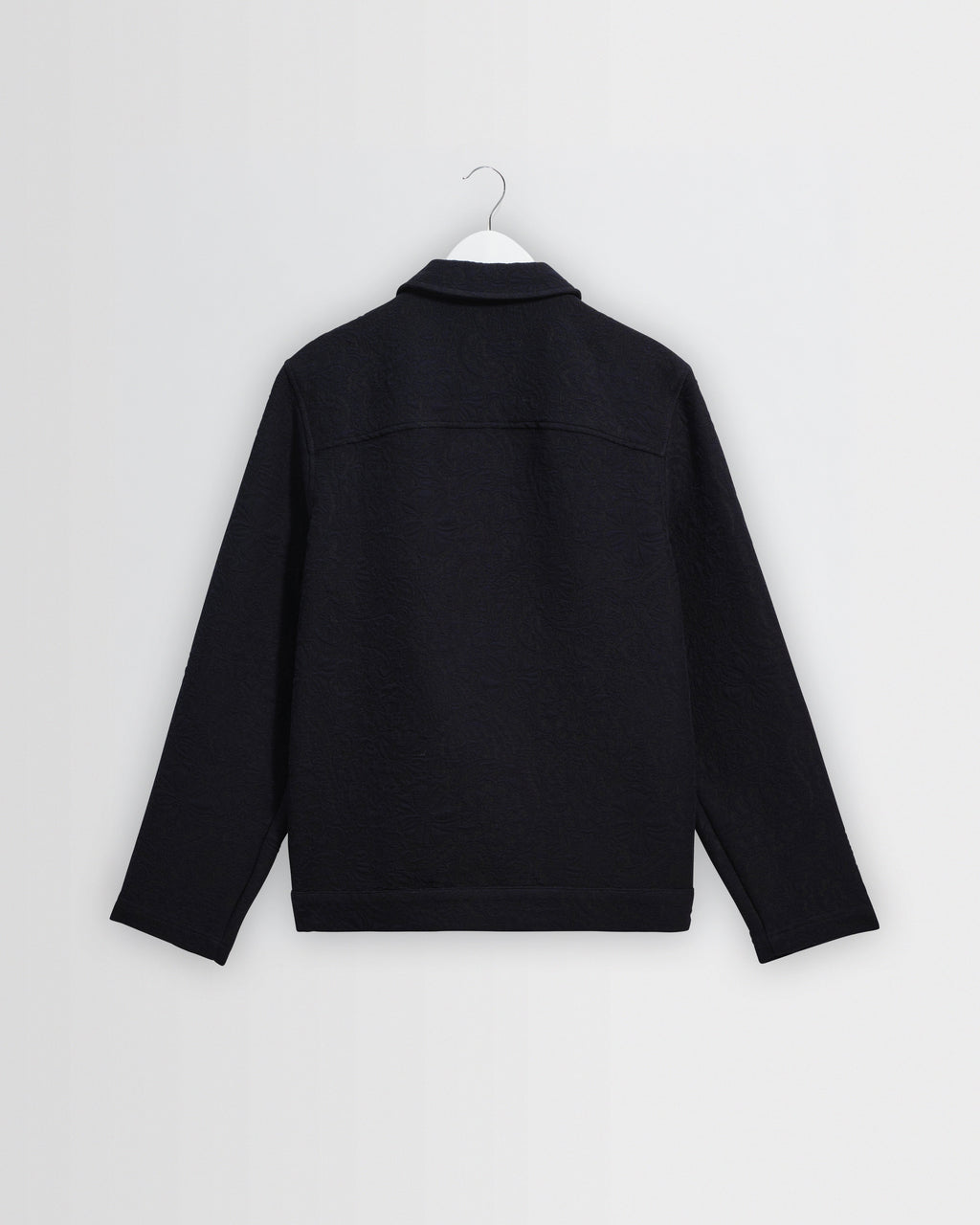 Iggy - Navy And Black Tonal Jacquard Jacket