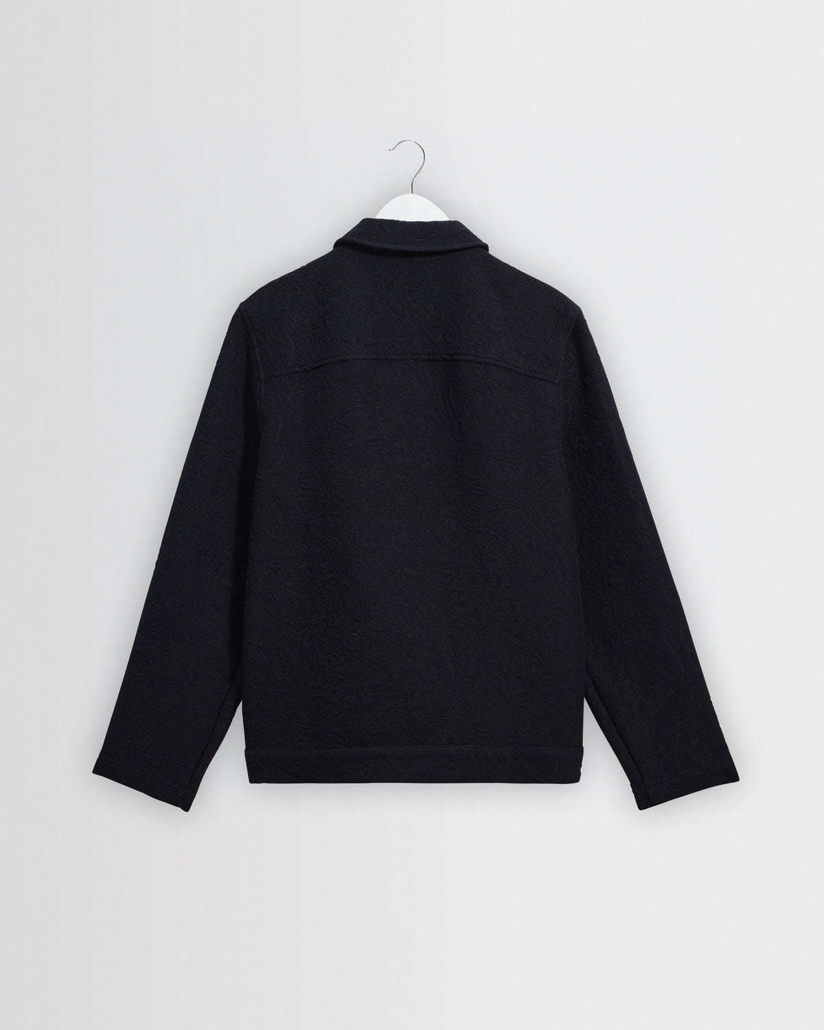 Iggy - Navy And Black Tonal Jacquard Jacket