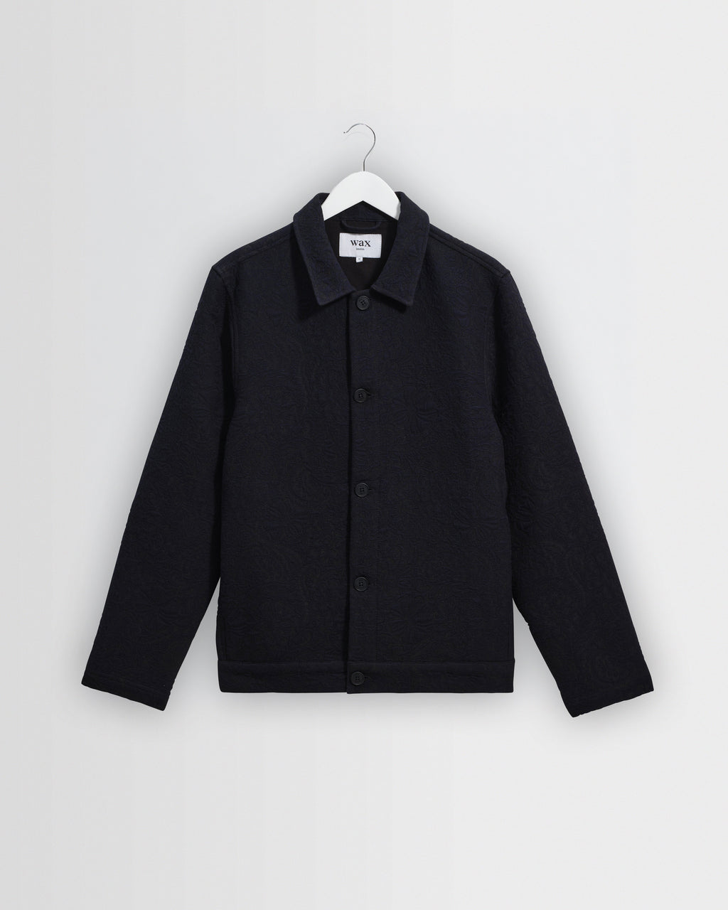 Iggy - Navy And Black Tonal Jacquard Jacket