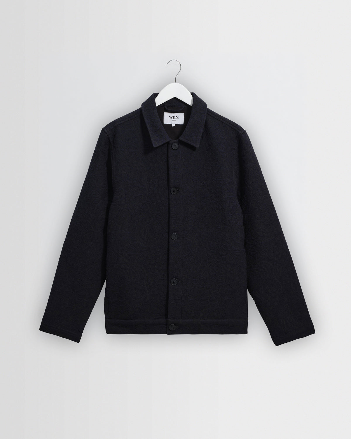 Iggy - Navy And Black Tonal Jacquard Jacket