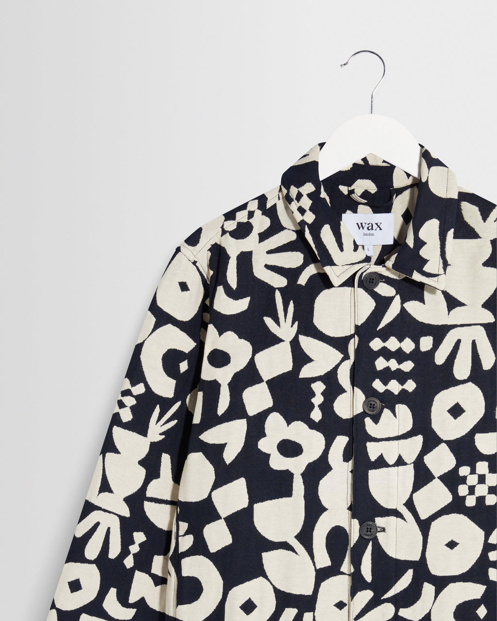Iggy - Navy And Ecru Spin Jacquard Jacket