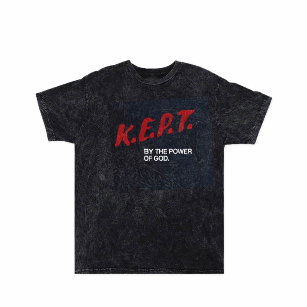 K.E.P.T. By The Power of God Tee