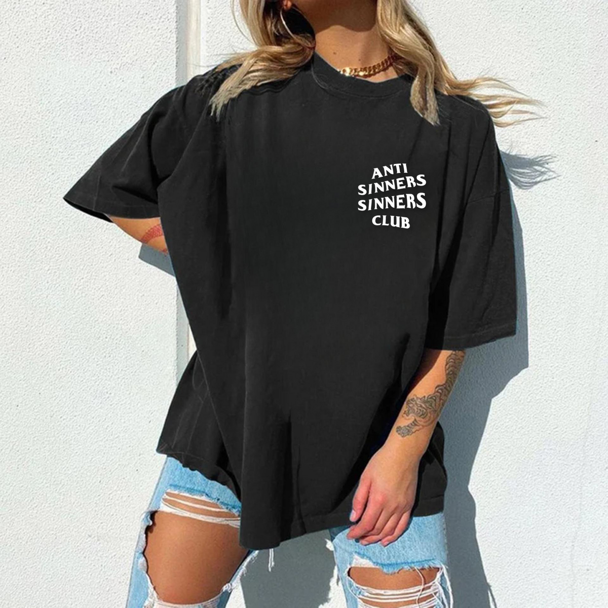 Anti Sinners Sinners Club T-Shirt