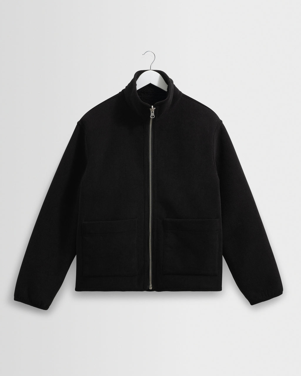 Killick - Black Reversible Corduroy Borg Jacket
