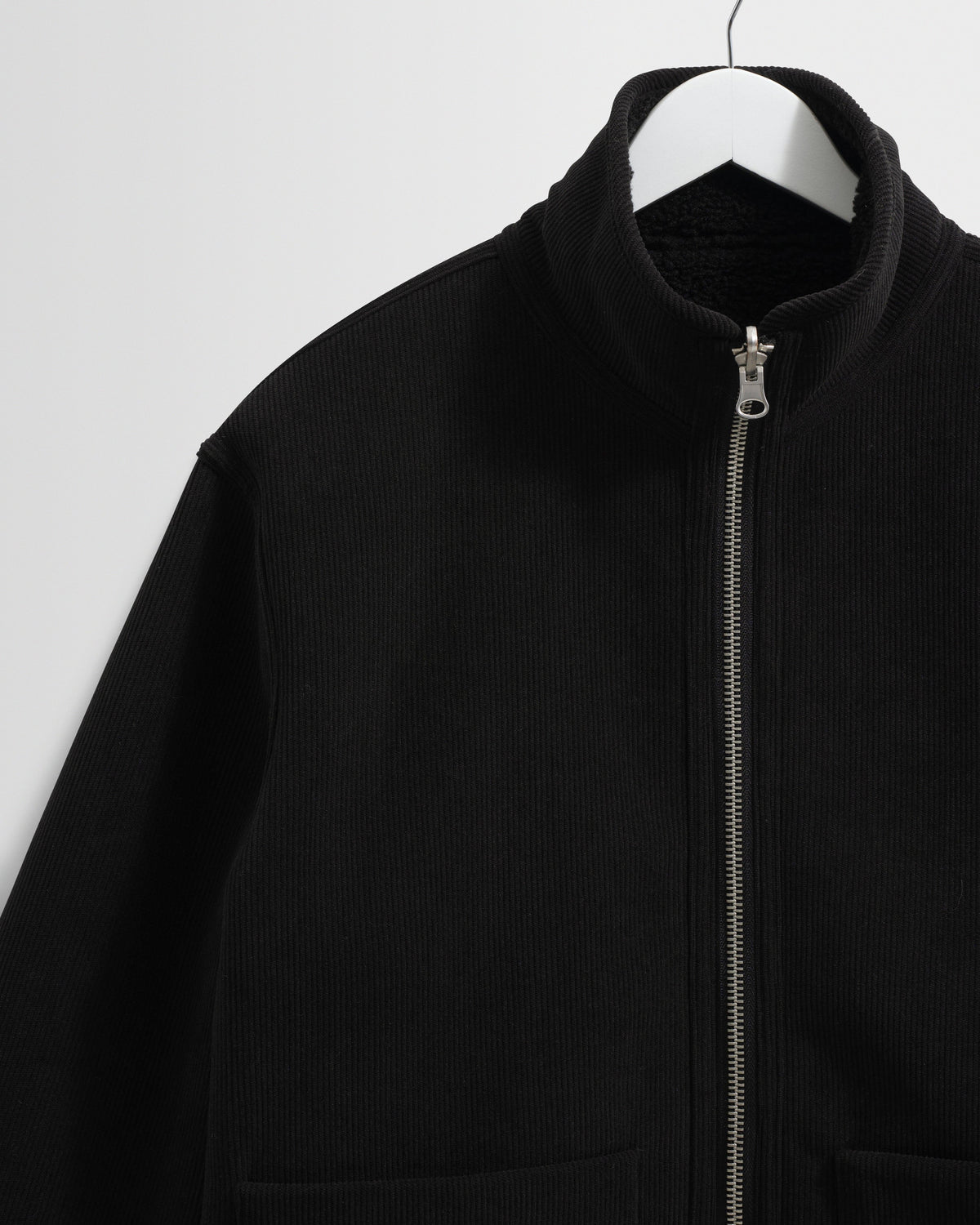 Killick - Black Reversible Corduroy Borg Jacket