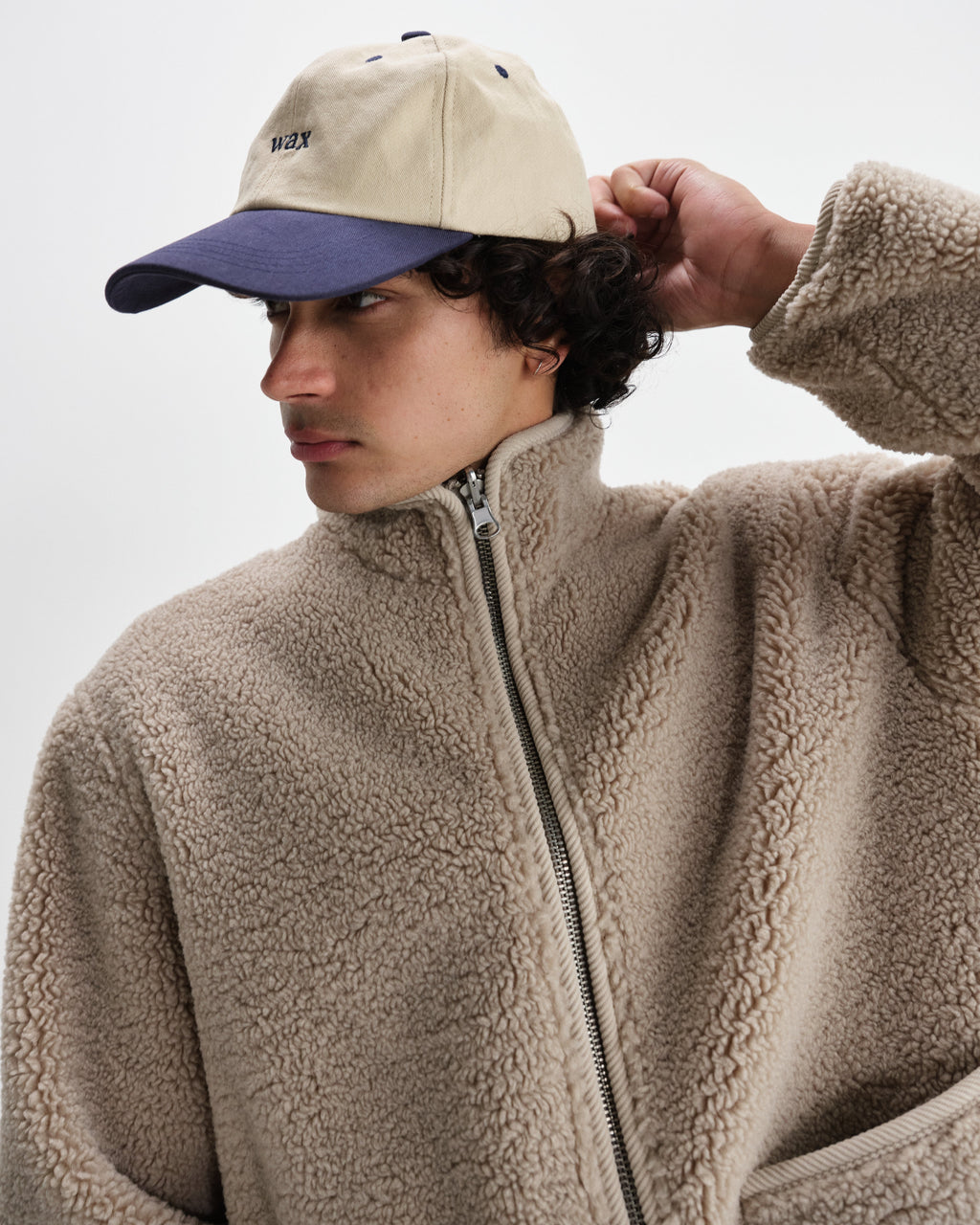 Killick - Natural Reversible Corduroy Borg Jacket