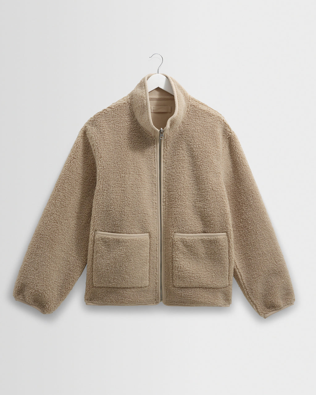 Killick - Natural Reversible Corduroy Borg Jacket