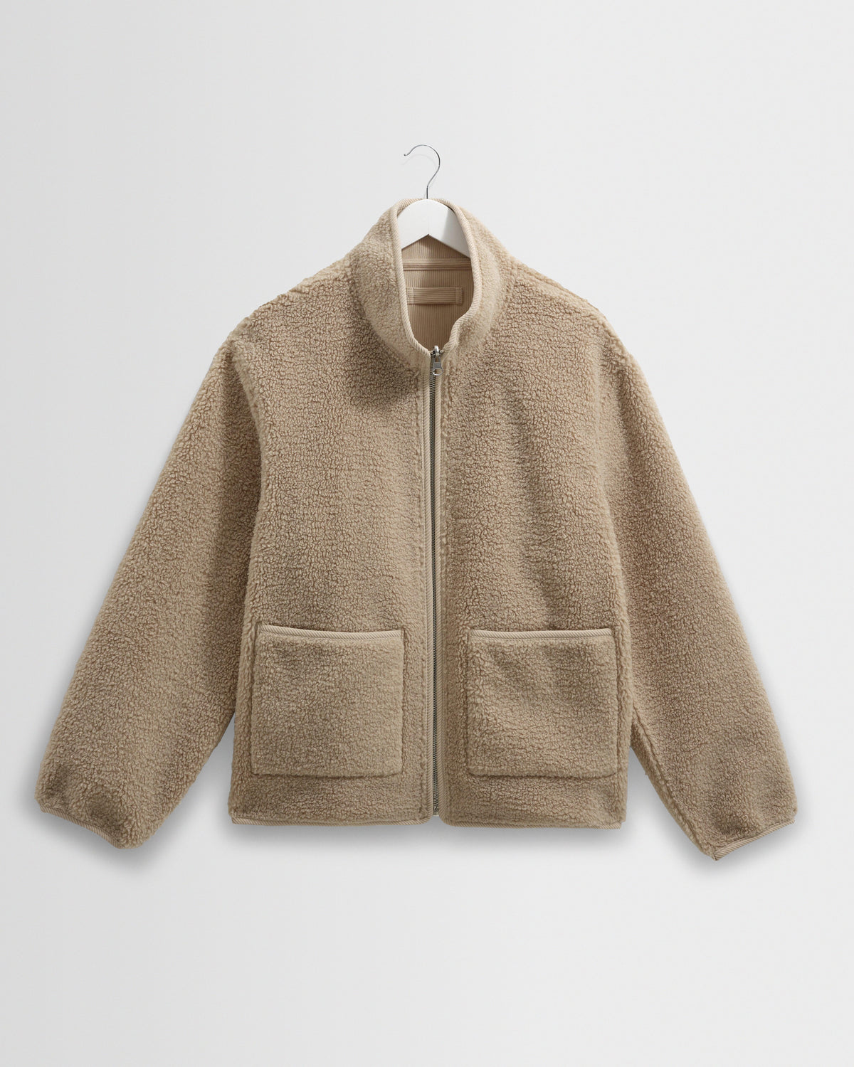 Killick - Natural Reversible Corduroy Borg Jacket