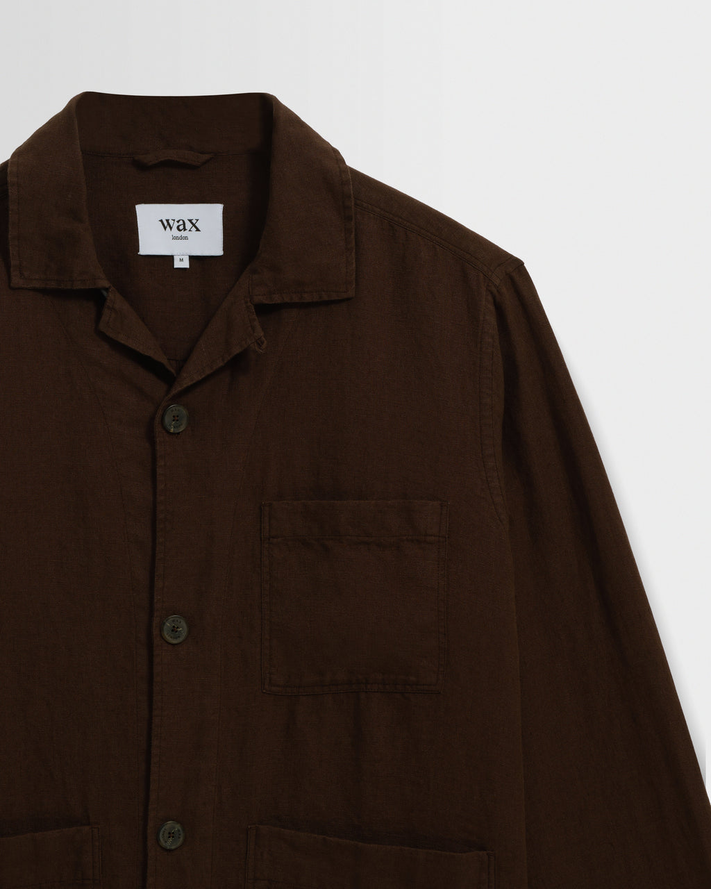 Kimpton - Brown Washed Linen Jacket