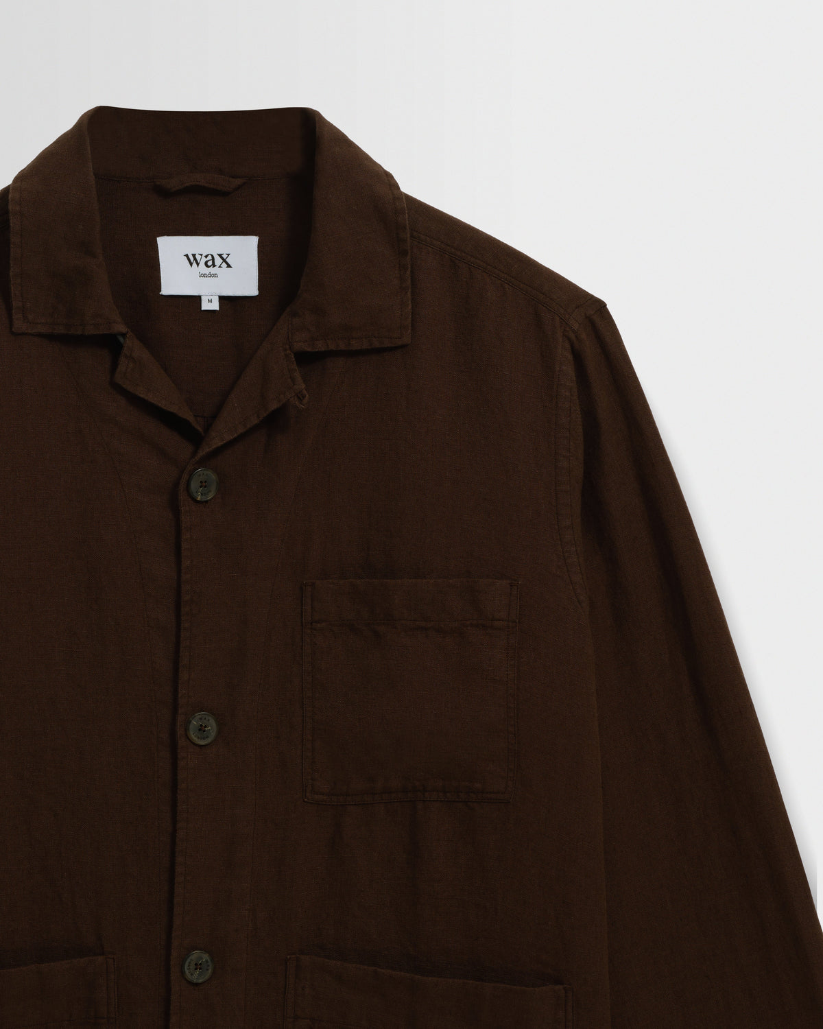 Kimpton - Brown Washed Linen Jacket