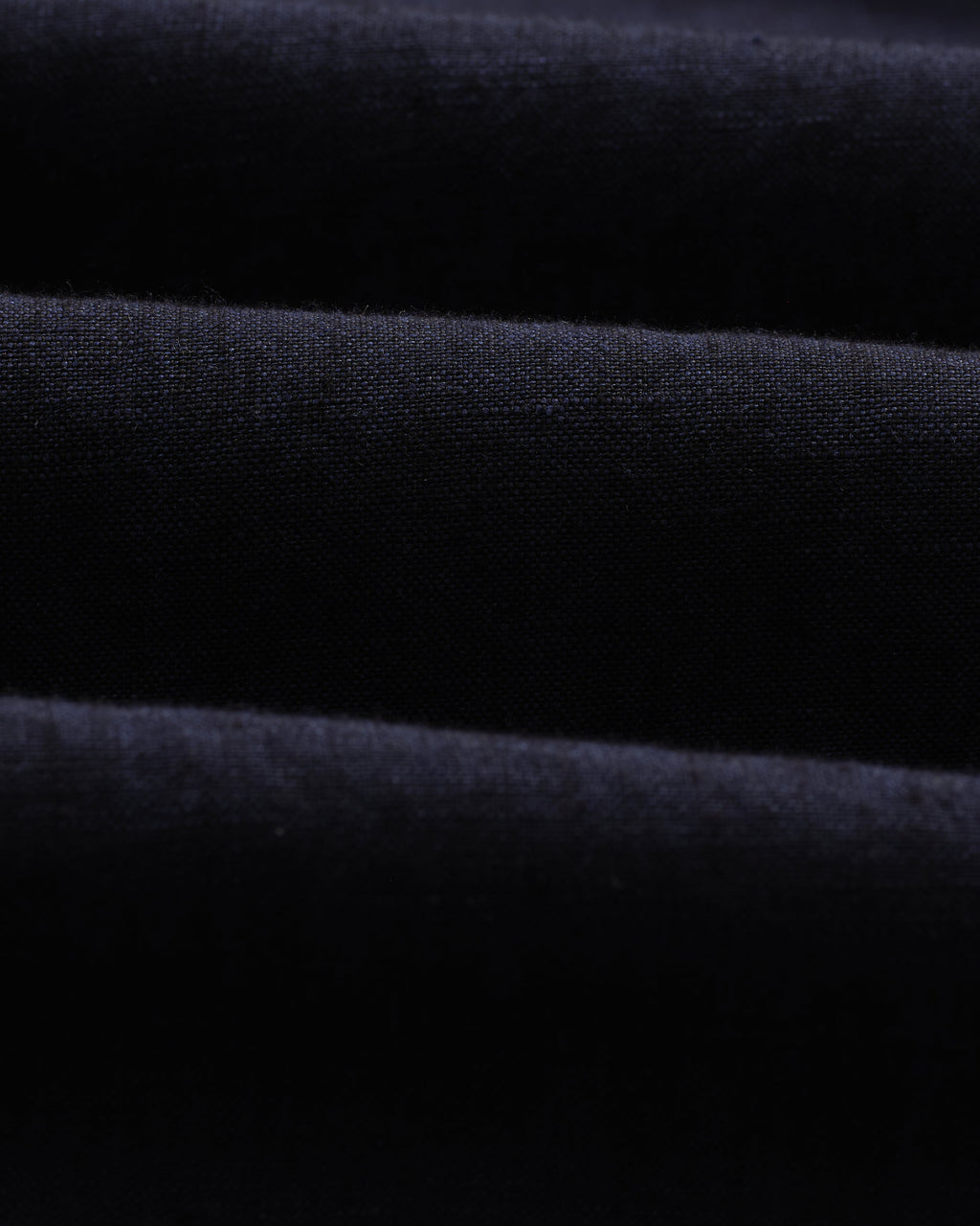 Kurt - Navy Washed Linen Relaxed Fit Trousers