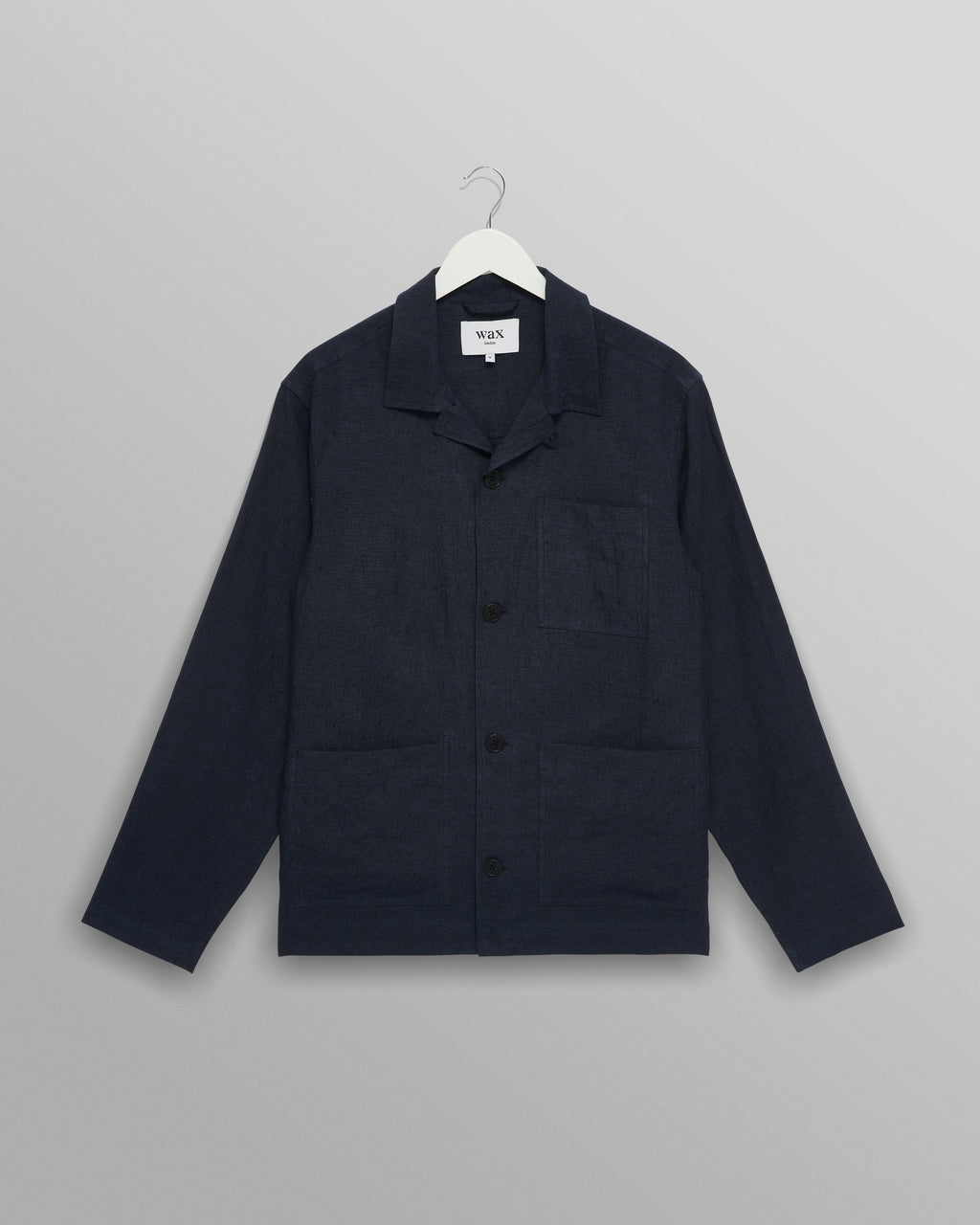 Kimpton - Navy Washed Linen Jacket
