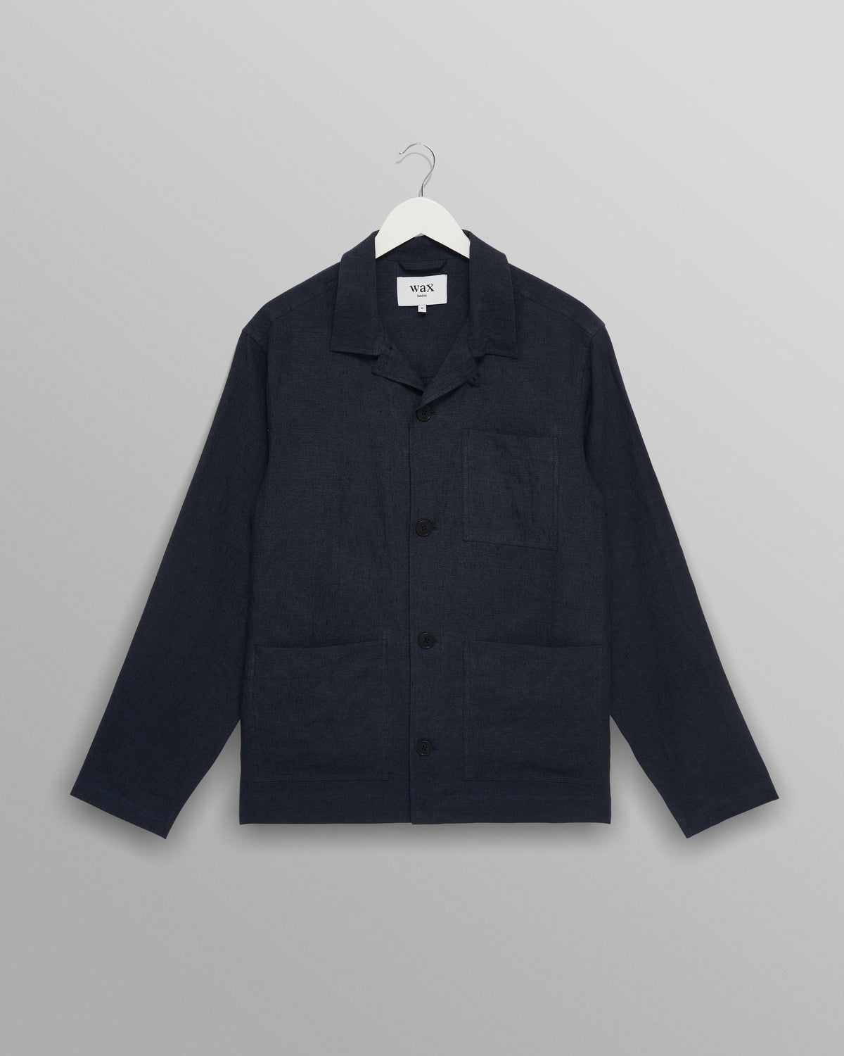 Kimpton - Navy Washed Linen Jacket