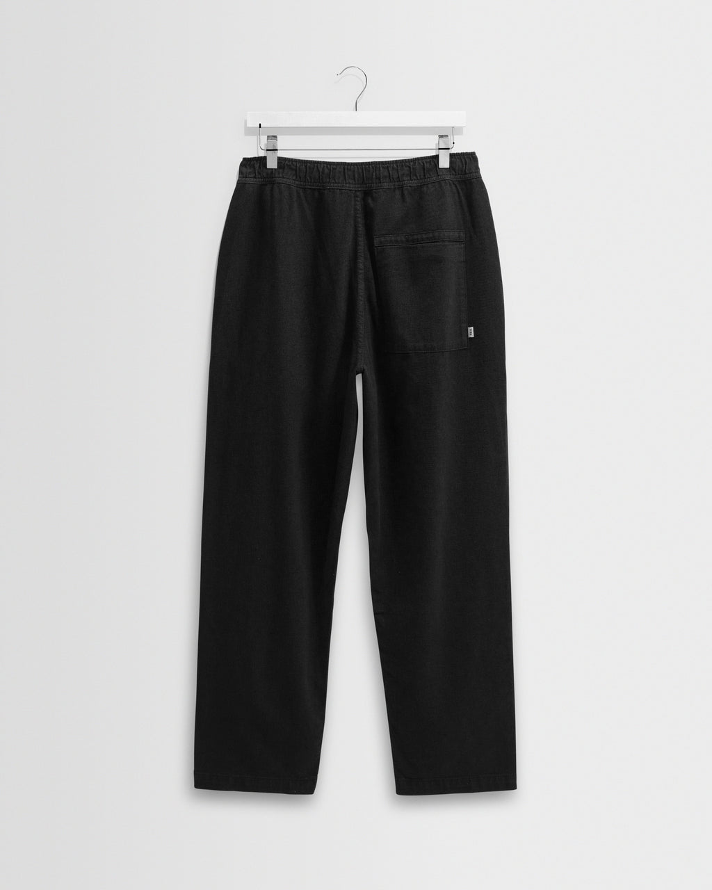 Kurt - Black Organic Cotton Trousers