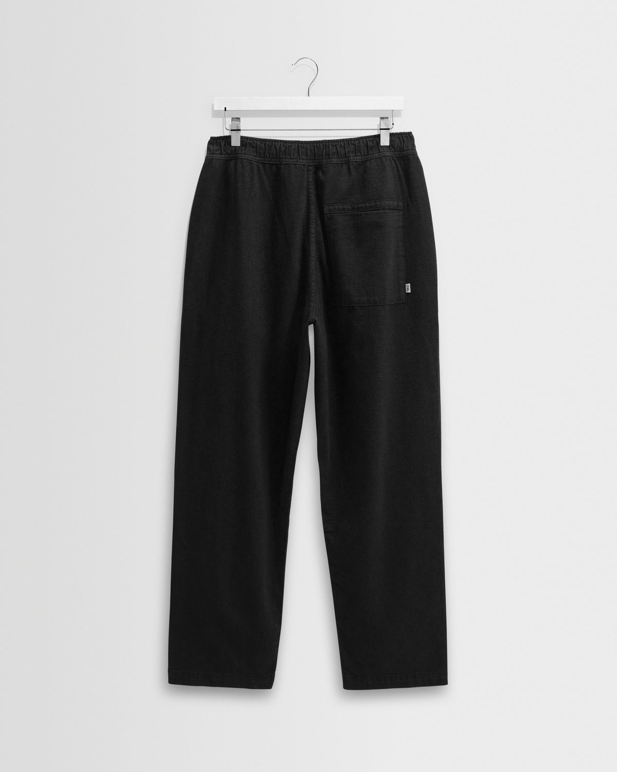 Kurt - Black Organic Cotton Trousers
