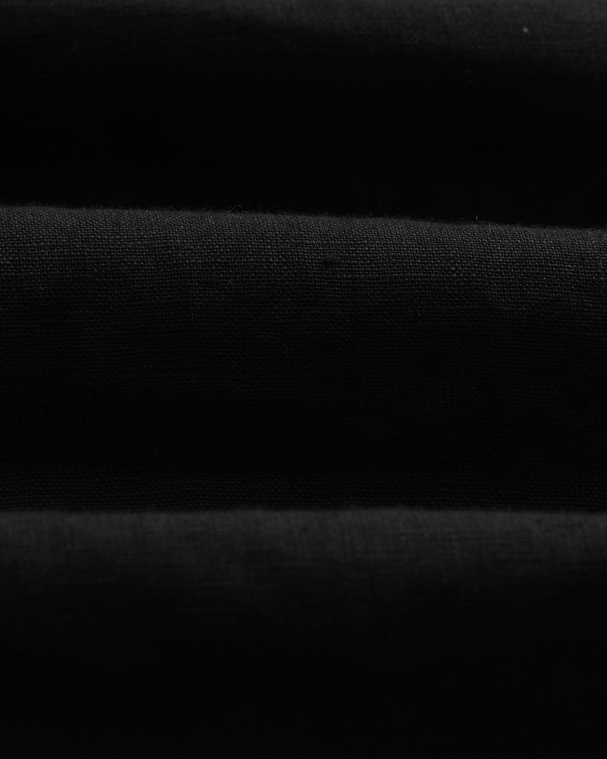 Kurt - Black Washed Linen Relaxed Fit Trousers