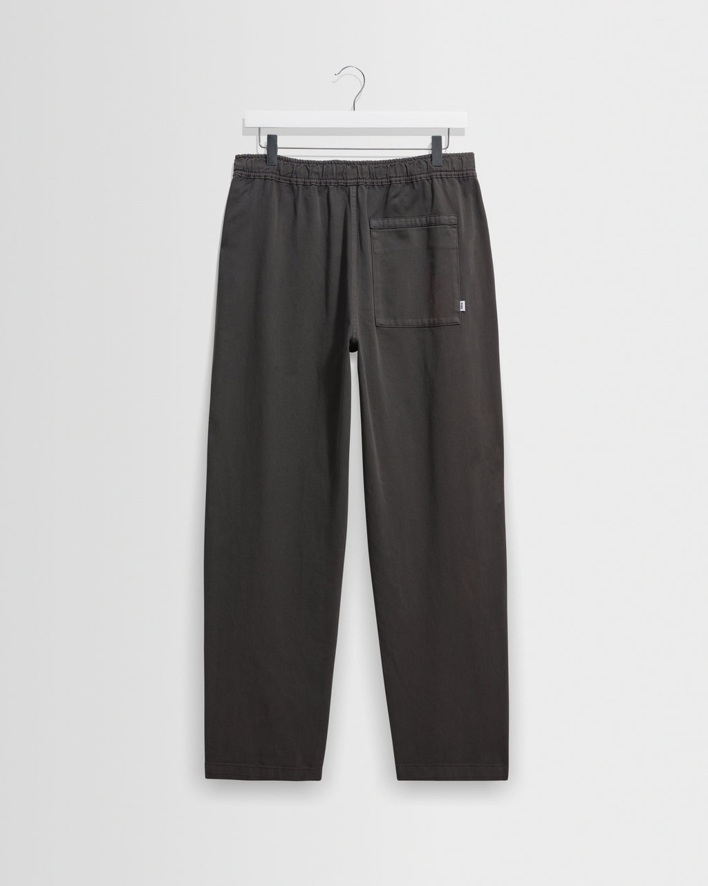 Kurt - Charcoal Organic Cotton Twill Trouser