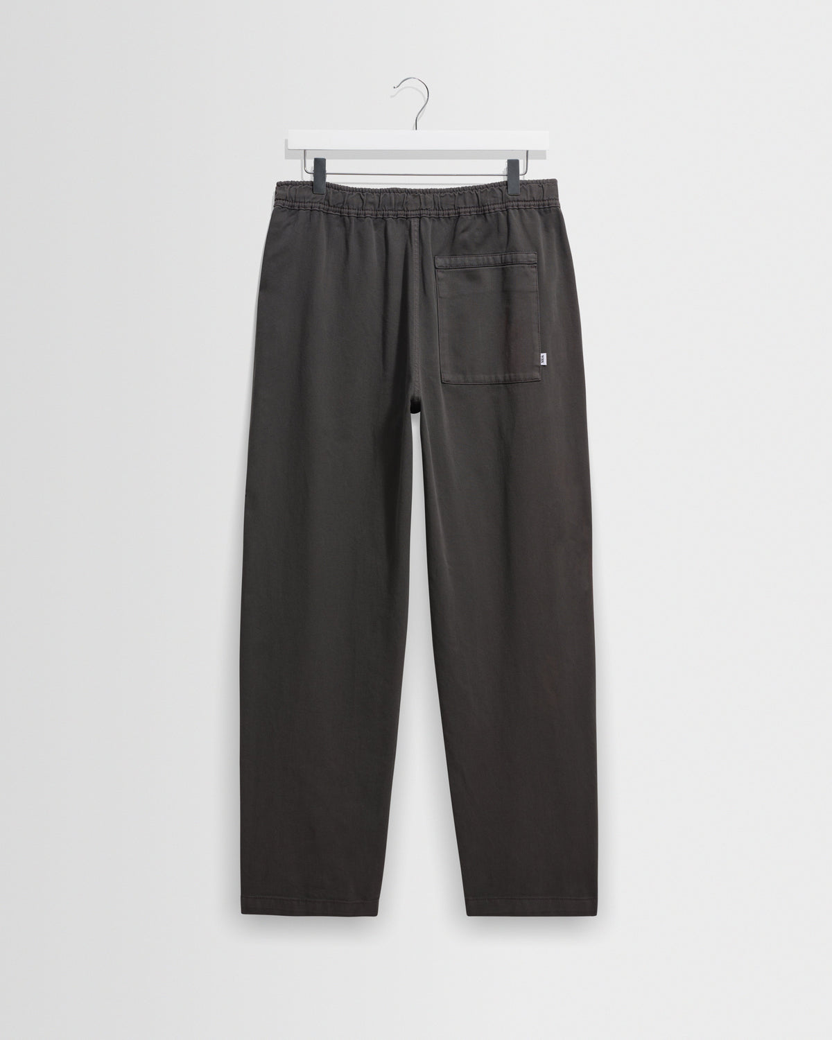 Kurt - Charcoal Organic Cotton Twill Trouser